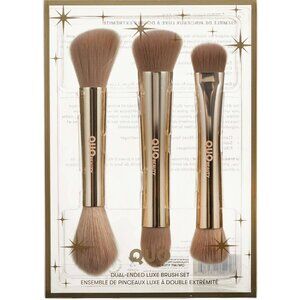 Quo Beauty Dual-Ended Luxe Brush Set New in Box